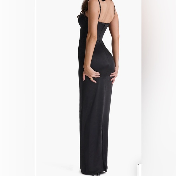 House of CB - Stefania corset dress black size L+ new - Picture 3 of 4